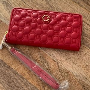 C Wonder Pop of Red Wallet